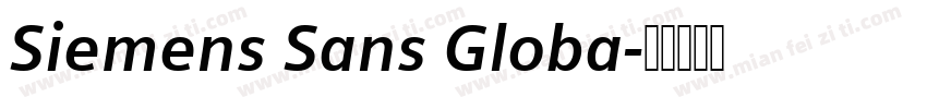 Siemens Sans Globa字体转换